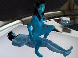 Hentai avatar madchen bumst einen blauen kerl