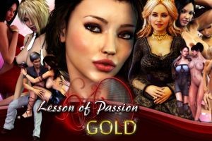 Erotische Flash Spiele von Lesson of Passion Gold